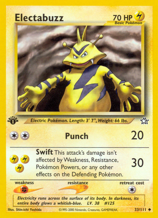 Electabuzz - 033/111 - Neo Genesis