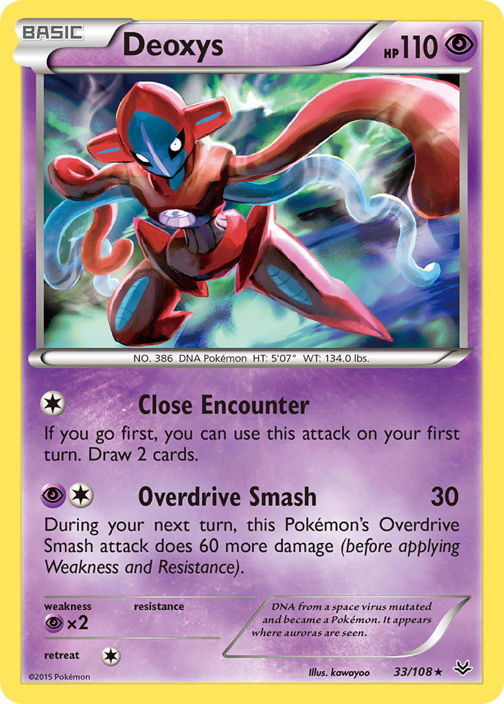 Deoxys - 033/108 - Roaring Skies