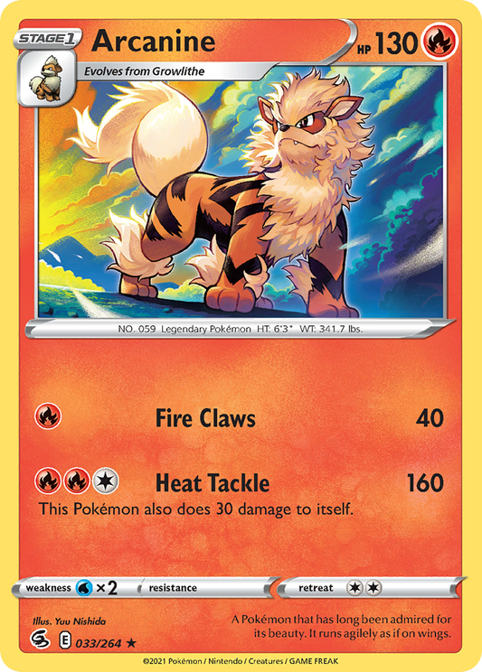 Arcanine - 033/264 - Fusion Strike