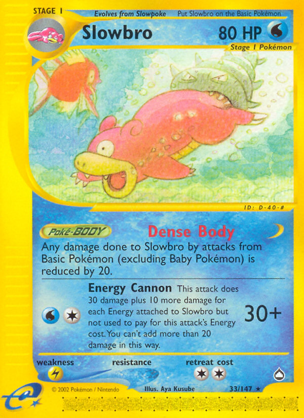 Slowbro - 033/147 - Aquapolis