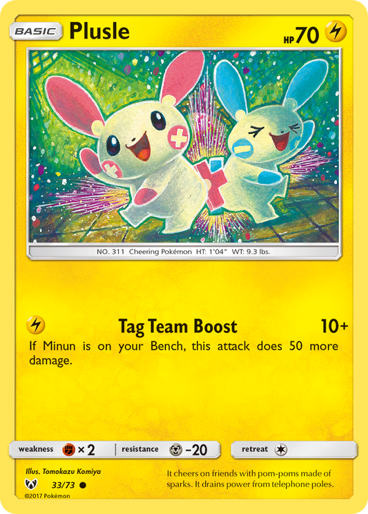 Plusle - 33/73 - Shining Legends