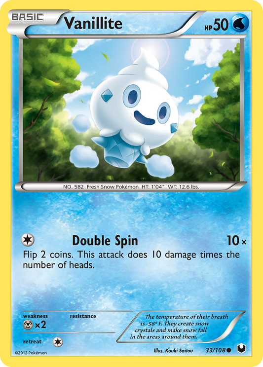 Vanillite - 033/108 - Dark Explorers