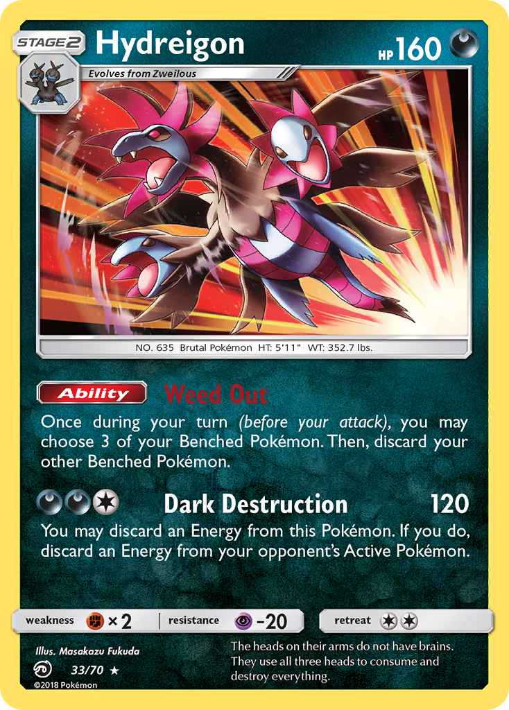 Hydreigon - 33/70 - Dragon Majesty