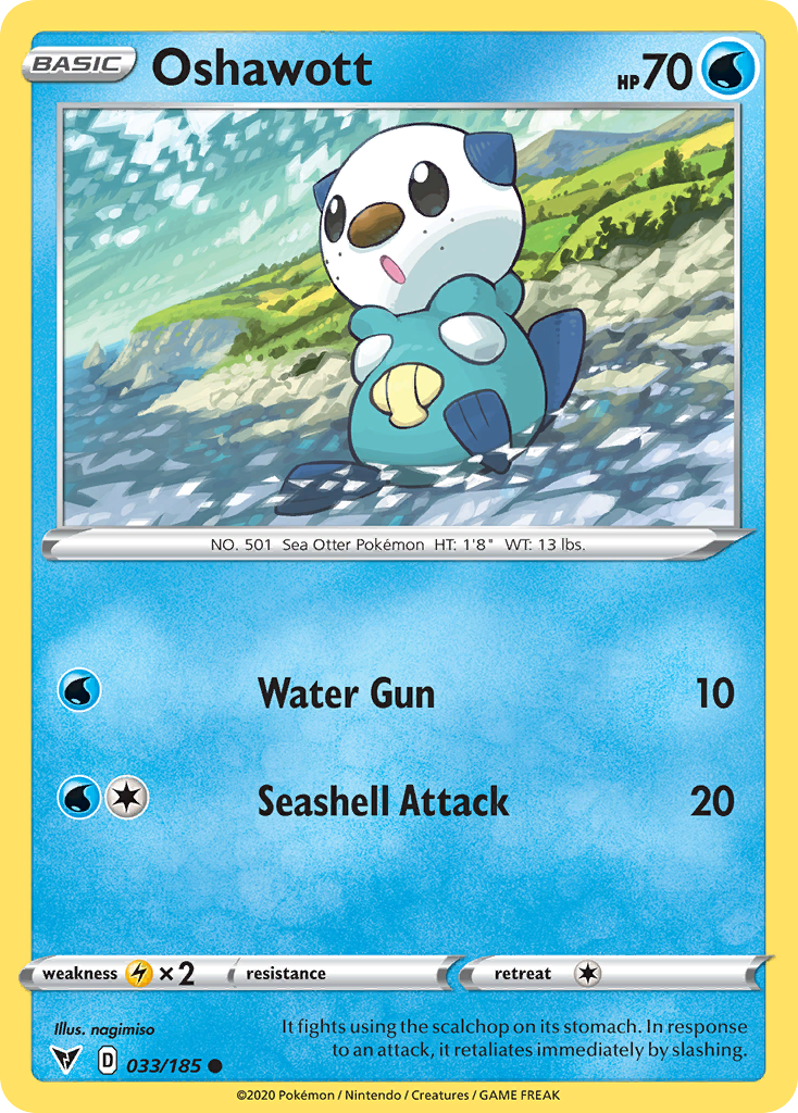 Oshawott - 033/185 - Vivid Voltage