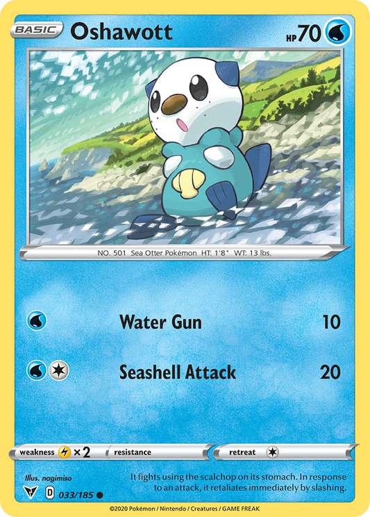 Oshawott - 033/185 - Vivid Voltage