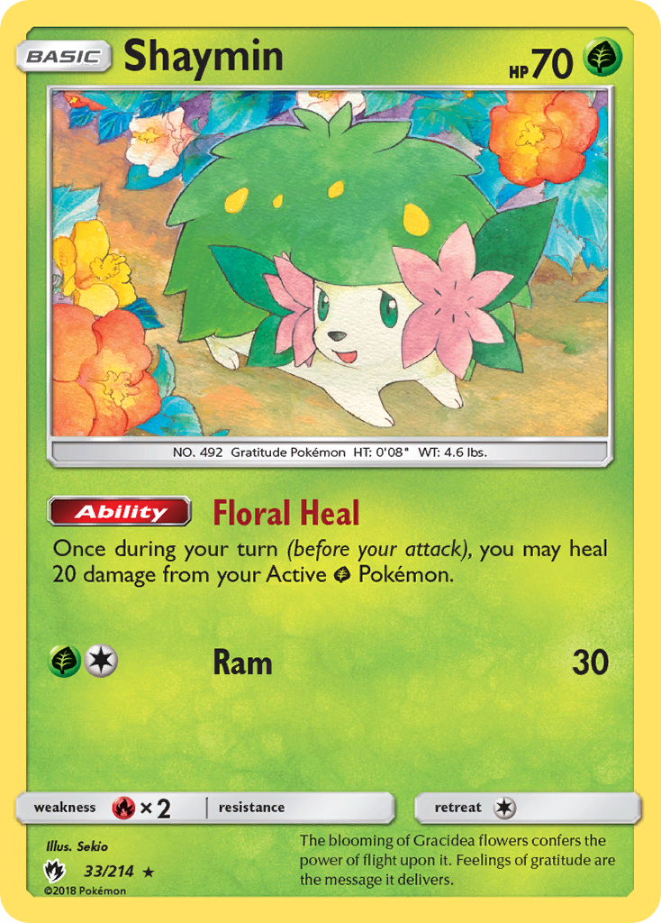 Shaymin - 033/214 - Lost Thunder