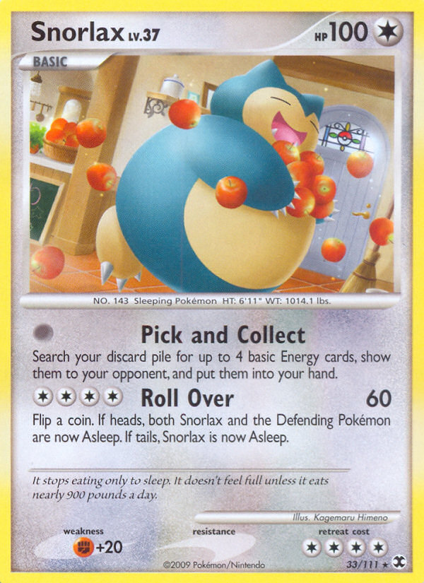 Snorlax - 033/111 - Rising Rivals