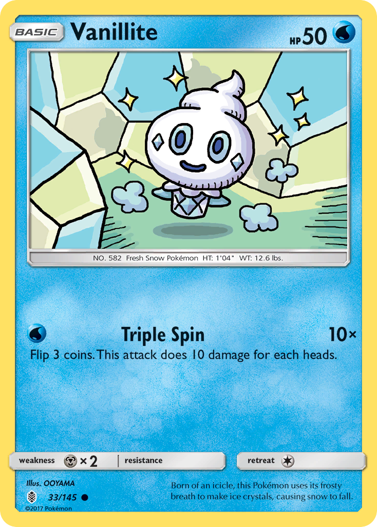 Vanillite - 033/145 - Guardians Rising