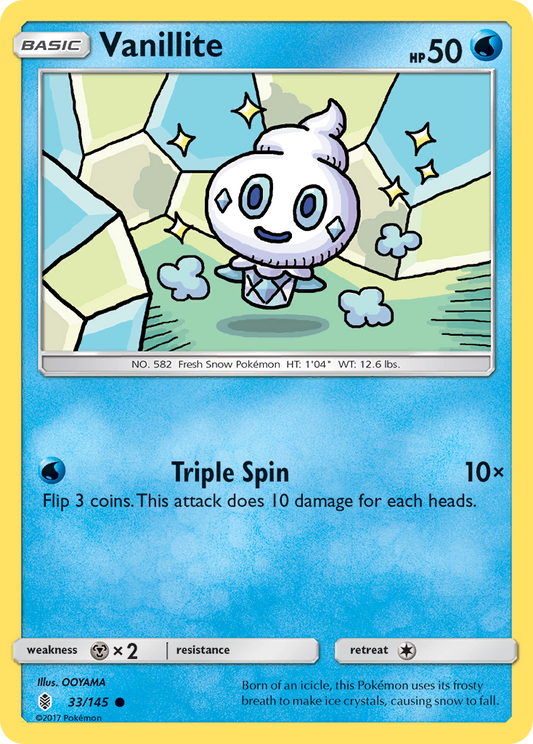 Vanillite - 033/145 - Guardians Rising