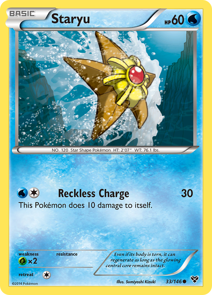 Staryu - 033/146 - XY