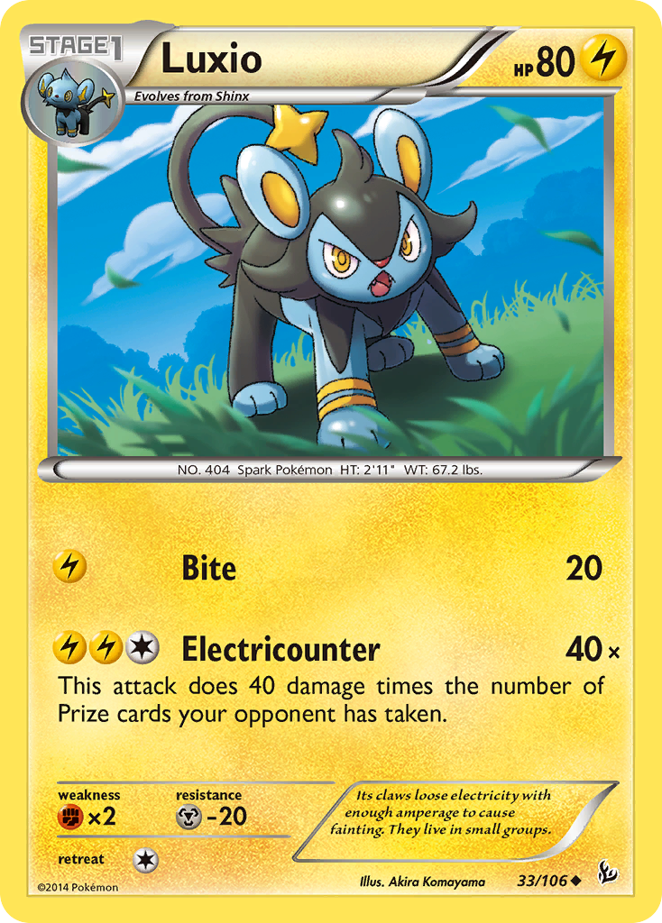 Luxio - 033/106 - Flashfire