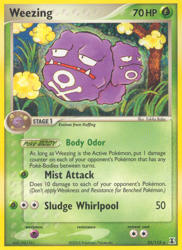 Weezing - 033/113 - Delta Species