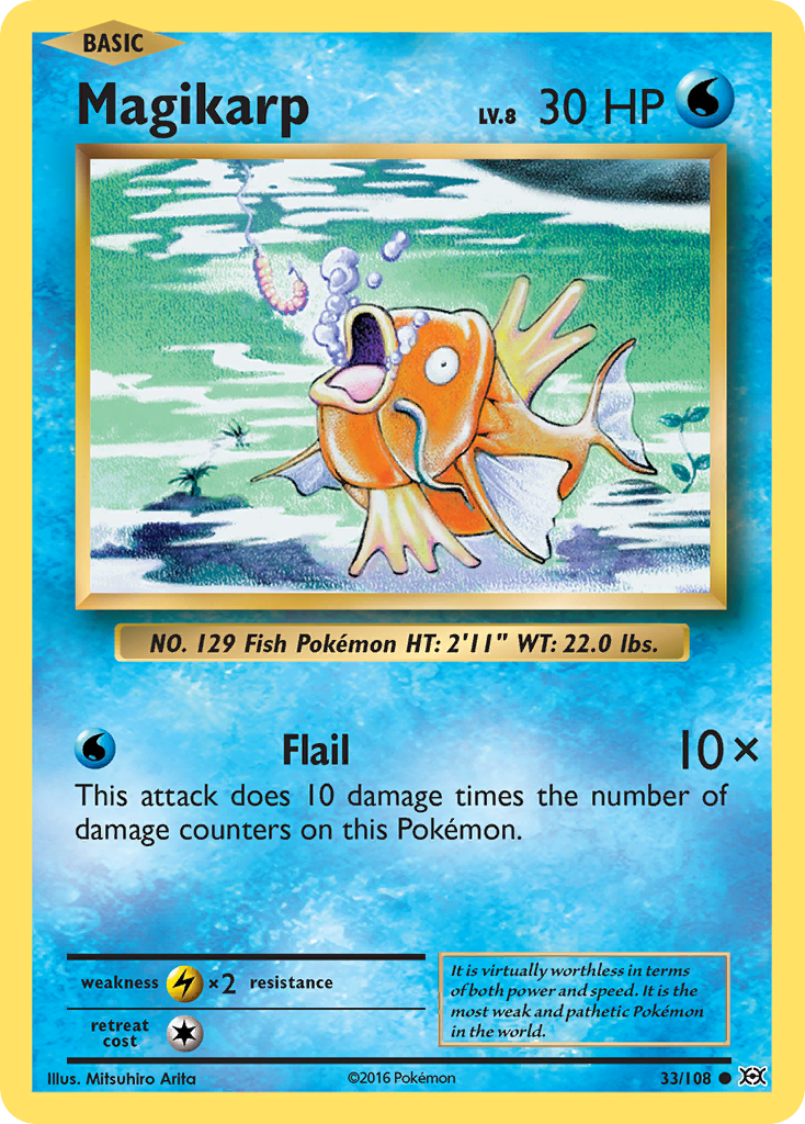 Magikarp - 033/108 - Evolutions