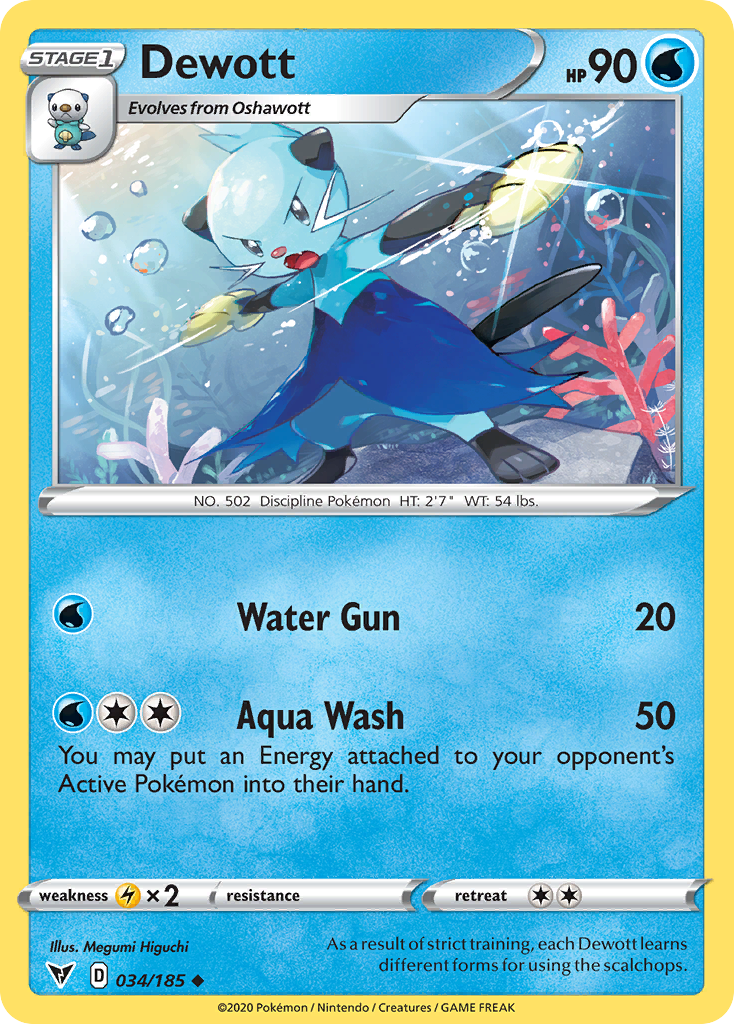 Dewott - 034/185 - Vivid Voltage