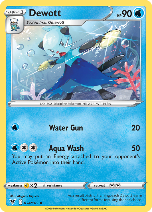 Dewott - 034/185 - Vivid Voltage