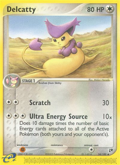 Delcatty - 034/100 - Sandstorm