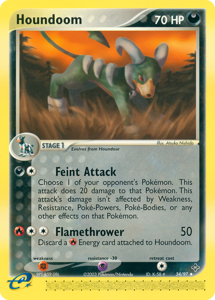 Houndoom - 34/97 - Dragon