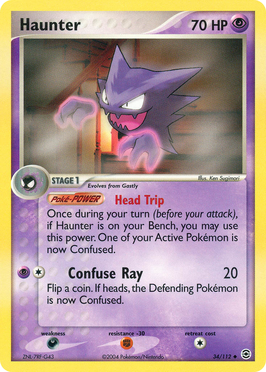 Haunter - 034/112 - FireRed & LeafGreen