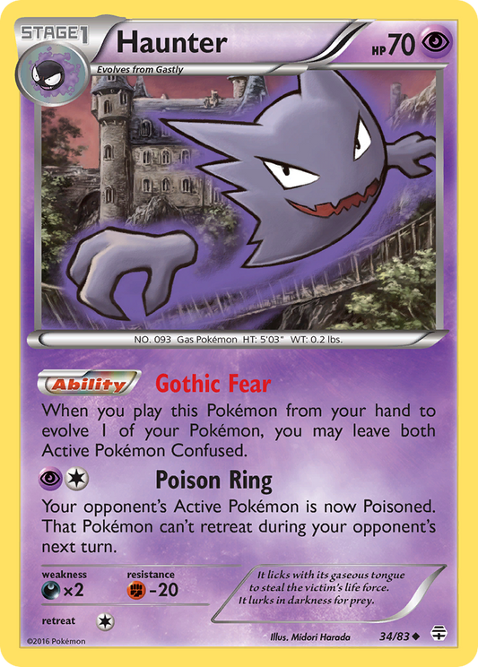 Haunter - 34/83 - Generations