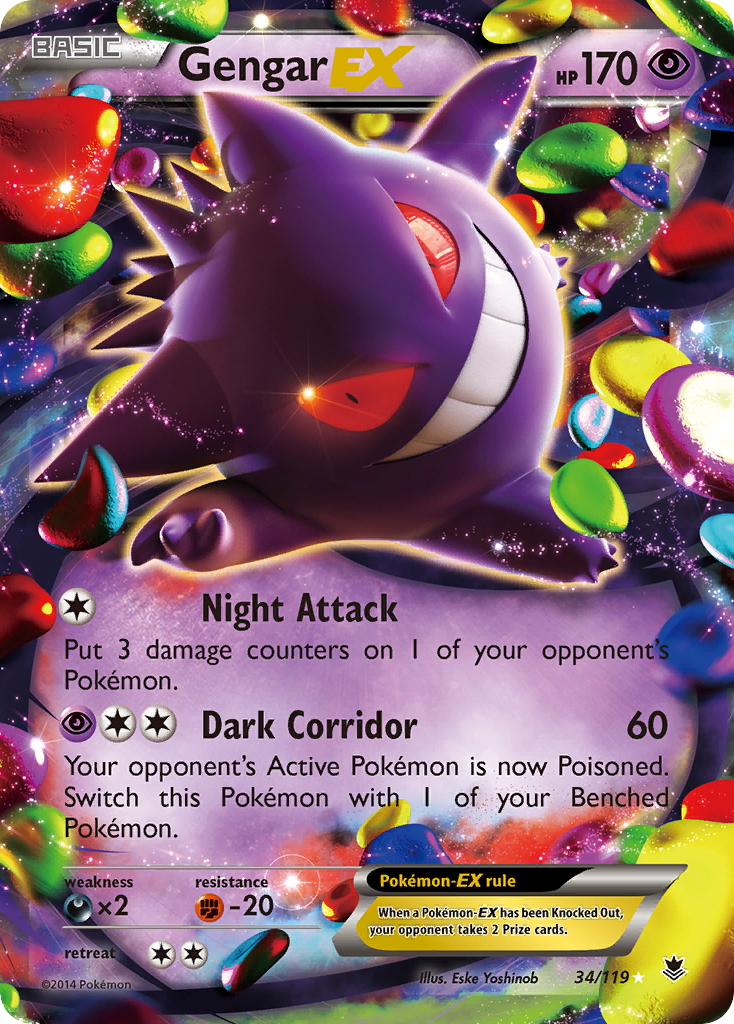 Gengar-EX - 034/119 - Phantom Forces