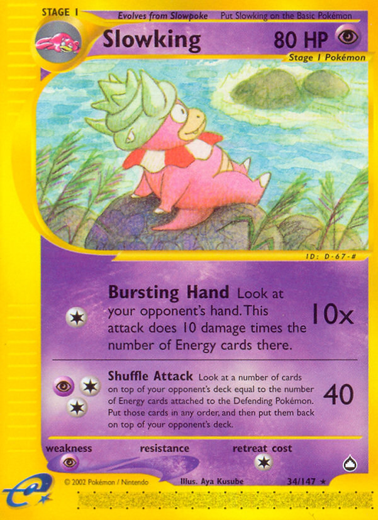 Slowking - 034/147 - Aquapolis