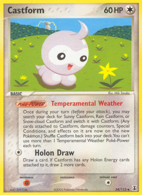 Castform - 034/113 - Delta Species