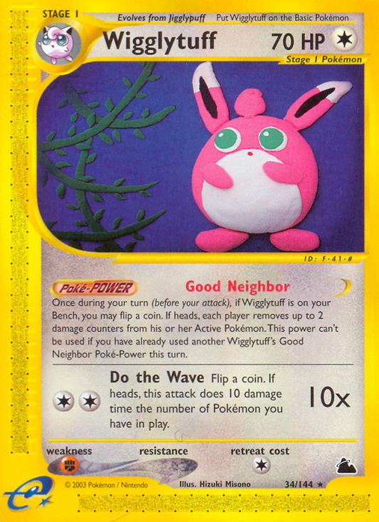 Wigglytuff - 034/144 - Skyridge