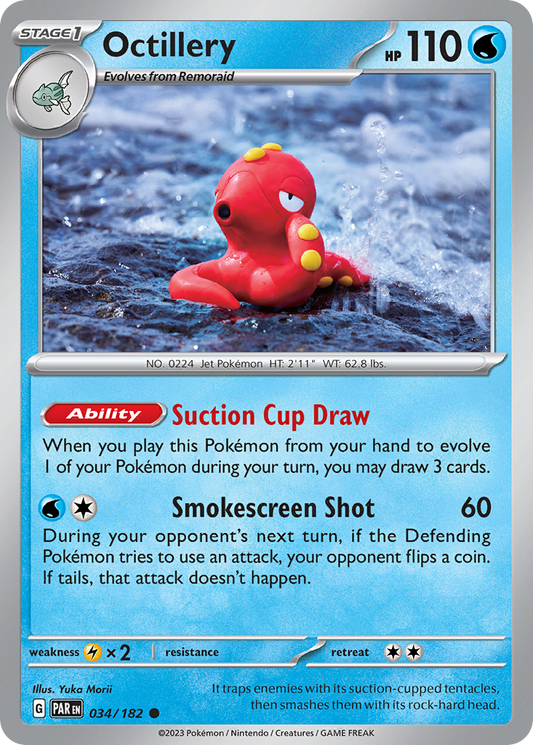 Octillery - 034/182 - Paradox Rift