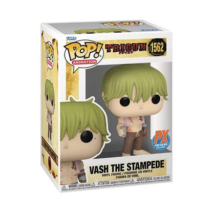 Trigun Vash the Stampede Shirtless Funko Pop! Vinyl Figure #1562 - Previews Exclusive