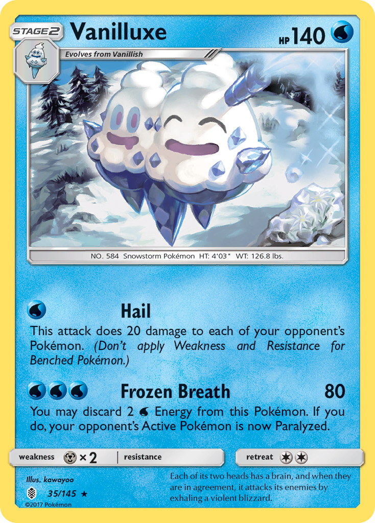 Vanilluxe - 035/145 - Guardians Rising