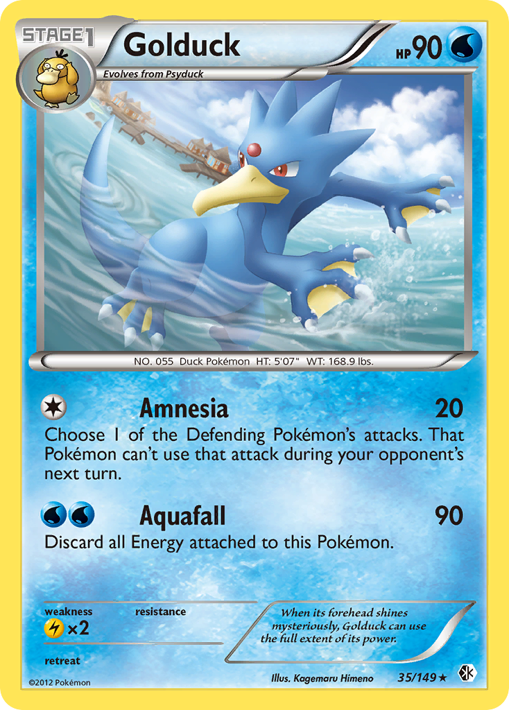 Golduck - 035/149 - Boundaries Crossed