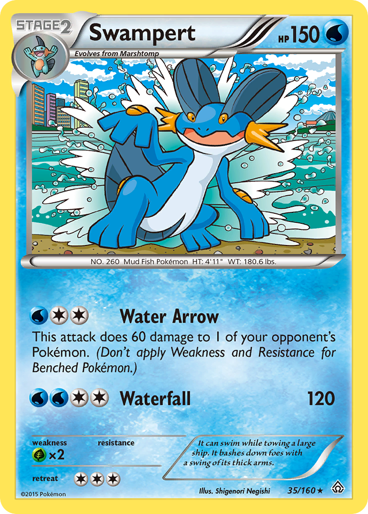 Swampert - 035/160 - Primal Clash