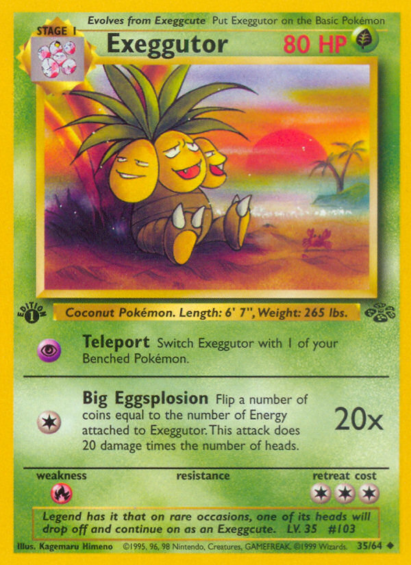 Exeggutor - 35/64 - Jungle