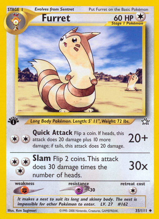 Furret - 035/111 - Neo Genesis