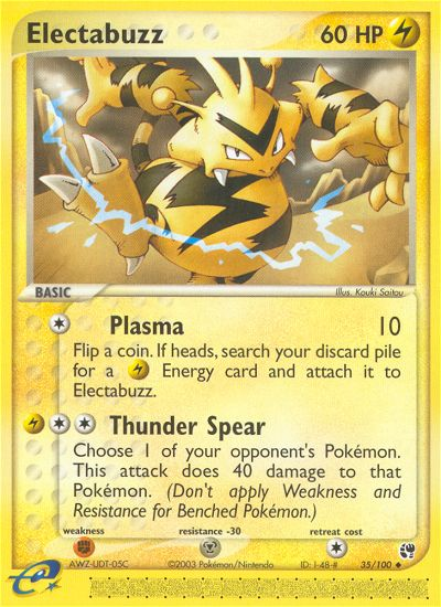 Electabuzz - 035/100 - Sandstorm