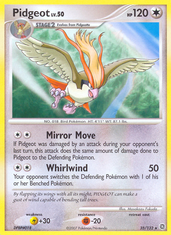 Pidgeot - 035/132 - Secret Wonders