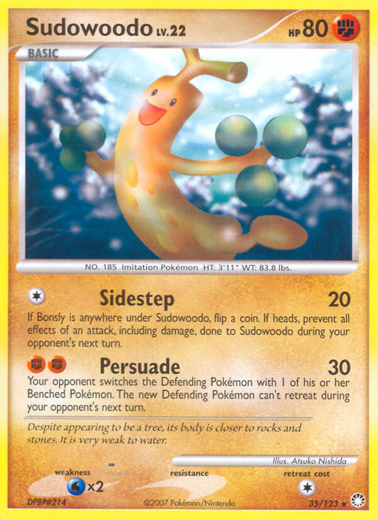 Sudowoodo - 035/123 - Mysterious Treasures