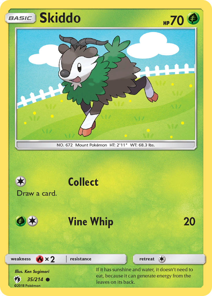 Skiddo - 035/214 - Lost Thunder