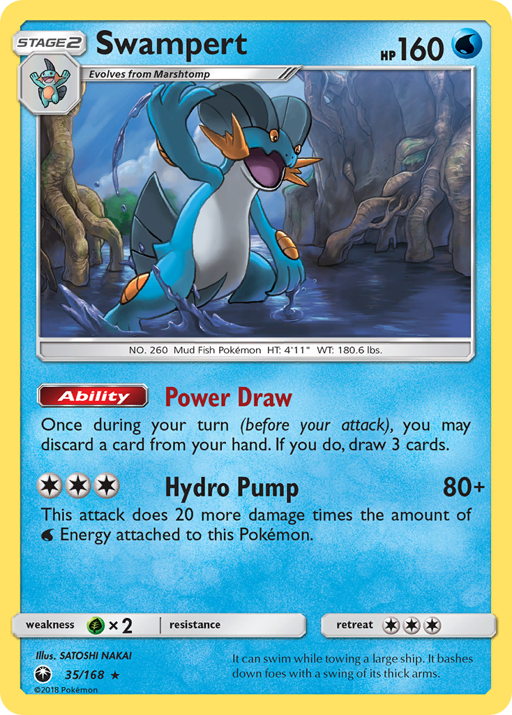 Swampert - 035/168 - Celestial Storm