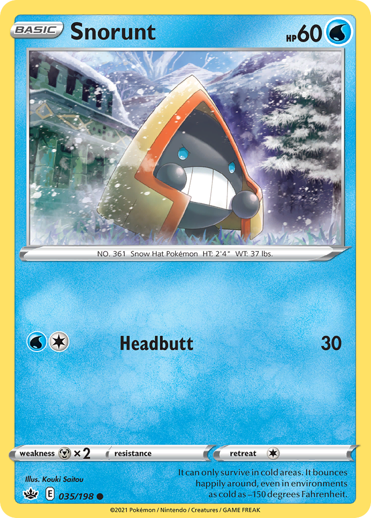 Snorunt - 035/198 - Chilling Reign