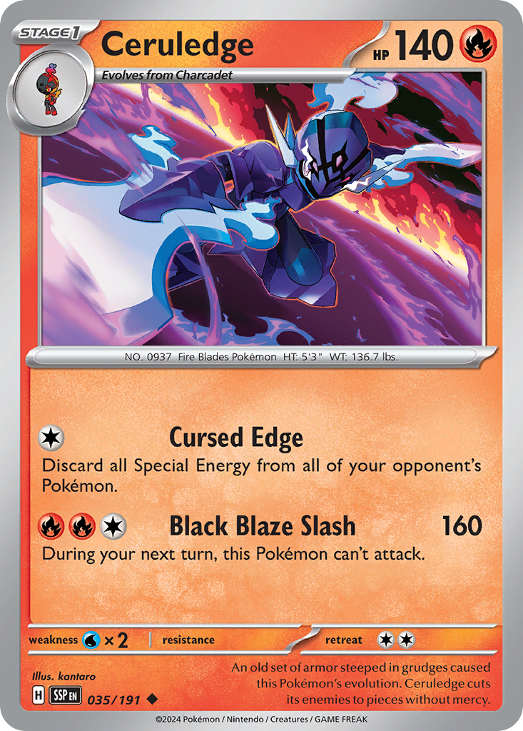 Ceruledge - 035/191 - Surging Sparks