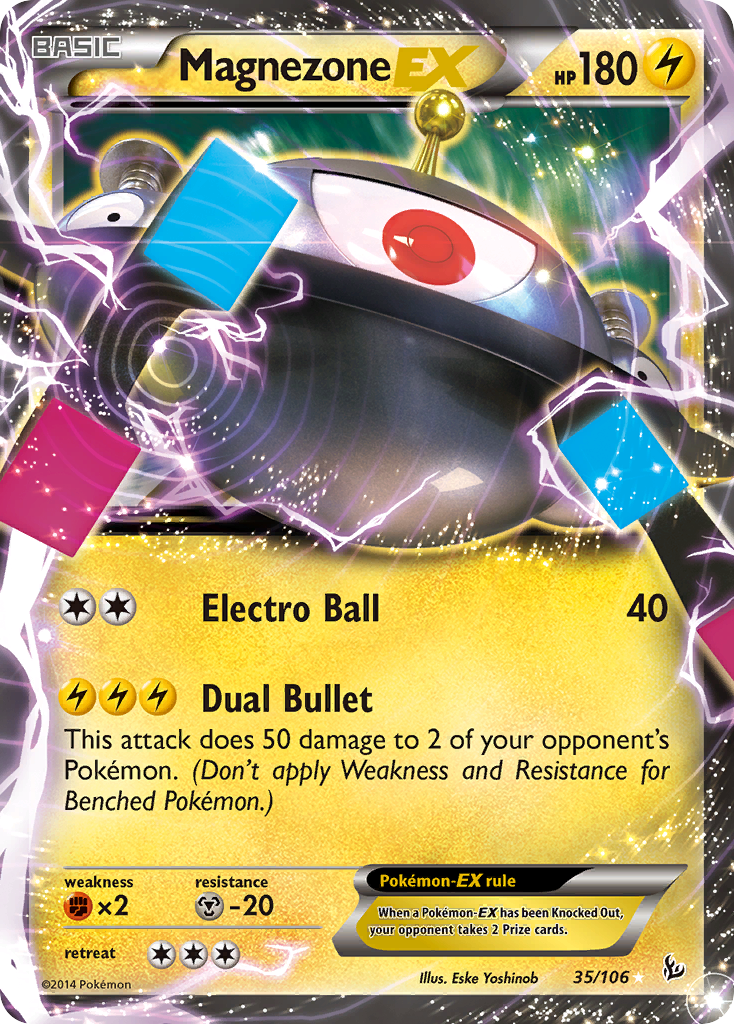 Magnezone-EX - 035/106 - Flashfire