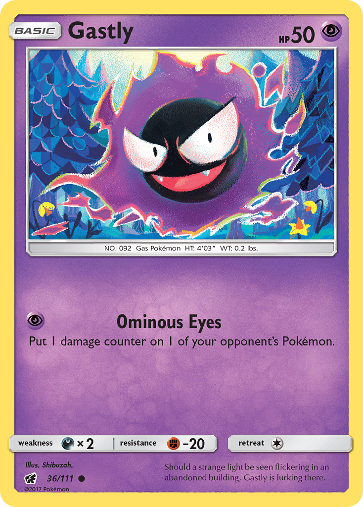 Gastly - 036/111 - Crimson Invasion