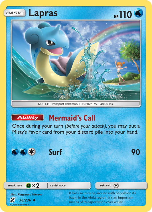 Lapras - 036/236 - Unified Minds