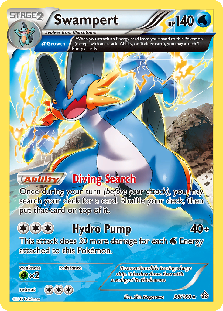 Swampert - 036/160 - Primal Clash