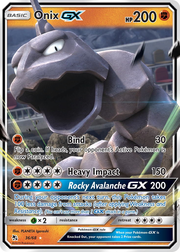 Onix-GX - 36/68 - Hidden Fates