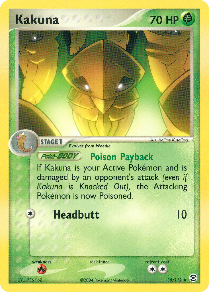 Kakuna - 036/112 - FireRed & LeafGreen