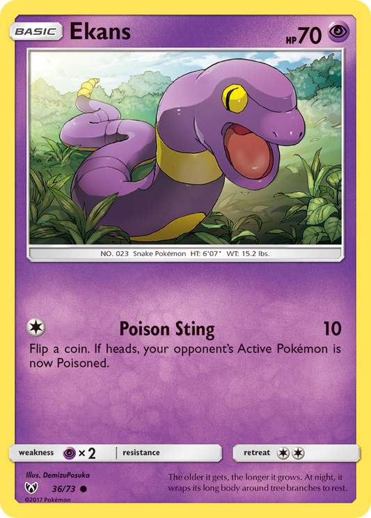 Ekans - 36/73 - Shining Legends