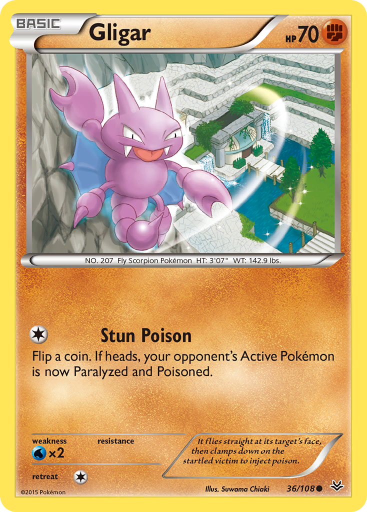 Gligar - 036/108 - Roaring Skies