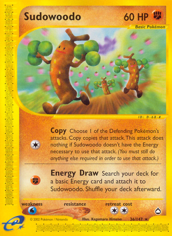 Sudowoodo - 036/147 - Aquapolis